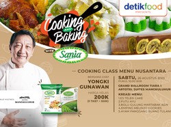 Sania Baking Class : Rahasia Bikin Cake Es Teler dan Cake Martabak Ada di Sini!