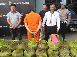 Polisi Bongkar Ulah Licik Penjual Gas LPG di Garut