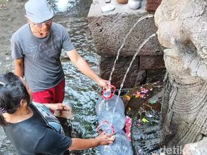 Candi Sumber Tetek Jadi Andalan Warga Pasuruan yang Terdampak Kekeringan
