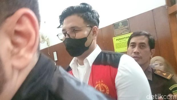 Ammar Zoni di Pengadilan Negeri Jakarta Selatan.