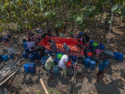 Antusias Warga Boyolali Dapat Air Bersih saat Kemarau