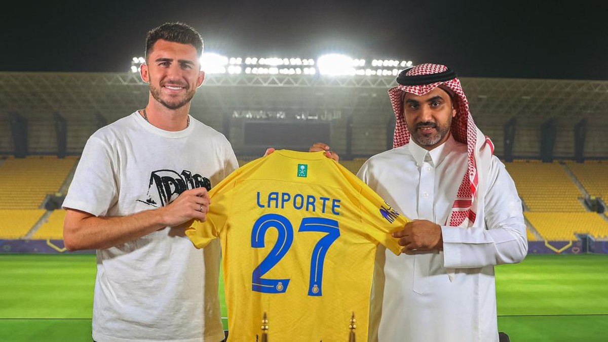 Aymeric Laporte gabung Al Nassr (Twitter @AlNassr)
