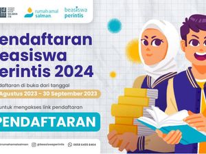 Pendaftaran Beasiswa Perintis 2024 Dibuka, Cek Syarat dan Cara Daftarnya! Pendaftaran Beasiswa Perintis 2024 Dibuka, Cek Syarat dan Cara Daftarnya!