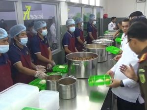 Penampakan Dapur Sehat Rutan Cipinang, Penuhi Kebutuhan Warga Binaan Penampakan Dapur Sehat Rutan Cipinang, Penuhi Kebutuhan Warga Binaan