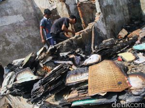 Foto Terkini 152 Rumah Hangus Usai Kebakaran di Gang Kober Gambir