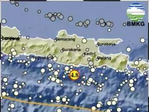 Belum Ada Laporan Kerusakan Imbas Gempa Terkini M 4,8 di Trenggalek