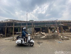 Ratusan Lapak PKL Thrifting di Sukabumi Dibongkar, Pedagang Pasrah