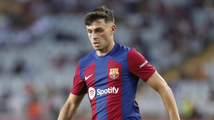 Soccer Football - LaLiga - FC Barcelona v Cadiz - Estadi Olimpic Lluis Companys, Barcelona, Spain - August 20, 2023 FC Barcelonas Pedri in action REUTERS/Bruna Casas