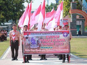 Momen Peringatan Hari Pramuka Digelar Pemkab Klaten