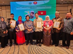 SMPN 2 Kota Cilegon Raih Penghargaan ASEAN Eco-School di Ajang AMME Laos