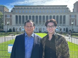 Prabowo Kunjungi Columbia University, Tur Kampus Bareng Presiden BEM Asal RI
