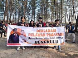 Relawan Pagi Hari Deklarasi Dukung Gibran Jadi Cawapres