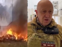 Detik-detik Pesawat Jet yang Ditumpangi Bos Wagner Jatuh di Rusia