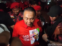 Kena Macet, Bambang Pacul Diantar Motor ke Apel Pemenangan PDIP di Semarang