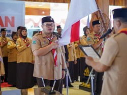 Dilantik Jadi Kamabicap, Bupati Kediri Harap Pramuka Jadi Ruh Kedaulatan