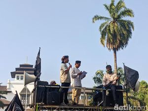 Tolak Pembangunan Patung Soekarno di Bandung-Walini, Massa Demo di Gesat