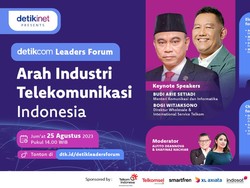 Nonton Detikcom Leaders Forum! Para Bos Telko Blak-blakan di Sini