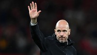 Erik ten Hag menyebut kalau Manchester United baik-baik saja, skuadnya komplit. Jadon Sancho terbaru tidak dikutsertakan dalam foto tim, maka tampaknya sang winger menuju pintu keluar Old Trafford (Reuters)