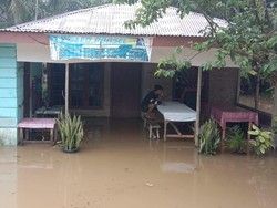 23 Rumah Terendam Banjir di Sergai, Warga Diimbau Siaga Banjir Susulan
