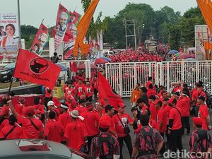 Bawaslu Pantau Apel Pemenangan PDIP di Stadion Jatidiri Semarang