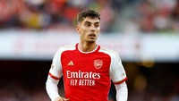 Kai Havertz sudah jalani dua laga awal Liga Inggris ini sebagai starter. Mikel Arteta mempercayakan posisi di lini tengah untuknya (Reuters)