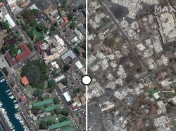 Gambar Satelit Ungkap Kehancuran Maui Akibat Kebakaran Dahsyat