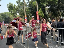 FIBA World Cup 2023: Suporter Latvia Mulai Padati Indonesia Arena