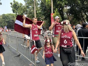 FIBA World Cup 2023: Penjualan Kaus Latvia Laku Keras di Indonesia Arena