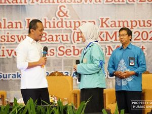 Asik! Menteri Investasi Kasih Modal Usaha ke Mahasiswa Baru UNS