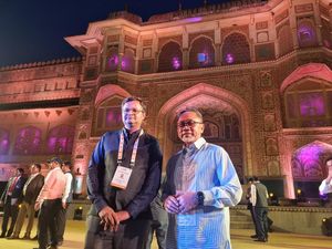 Momen Mendag RI Kunjungi Warisan Budaya UNESCO Amber Fort di G20 India