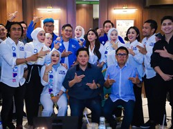 Politisi Artis PAN Diskusi dengan Erick Thohir, Bahas Masa Depan RI