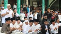 Momen Presiden Jokowi Ziarah ke Makam Haji Anif di Deli Serdang