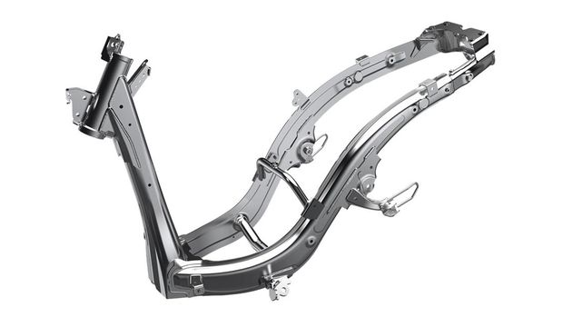 Rangka enhanced Smart Architecture Frame (eSAF) motor Honda. Sumber: global.honda