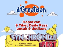 Daftar Pemenang Tiket Gratis Synchronize Fest 2023, Ada Nama Kamu?