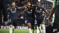 2. Real Madrid - La Liga - 265.770.000 euro per tahun (Rp 4,374 triliun). Foto: MIGUEL RIOPA / AFP