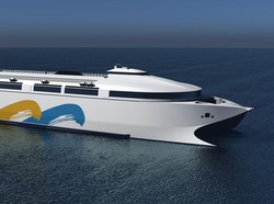 Kapal Feri Listrik Bisa Angkut Ratusan Kendaraan Diperkenalkan, Ini Bentuknya