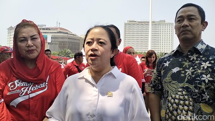 Ketua DPP PDIP Puan Maharani di Semarang,  Sabtu (26/8/2023).