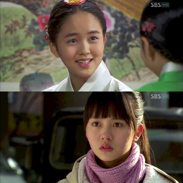 Kim So Hyun sebagai Hwa Young muda dan Sena muda/ Foto: twitter.com/ Netflix_PH Kim So Hyun sebagai Hwa Young muda dan Sena muda/ Foto: twitter.com/ Netflix_PH