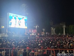Ada Nobar Vietnam Vs Indonesia di Balkot Solo, Begini Rekayasa Lalinnya