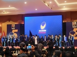 Lantik Pengurus NasDem NTB, Willy Aditya Minta Menangkan Anies di 2024