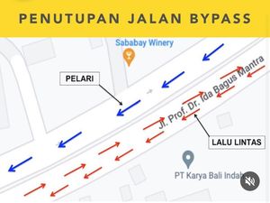 Catat! Ada Maybank Marathon, Bypass IB Mantra Ditutup Sabtu-Minggu