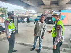 Follow Up Jumat Curhat, Polres Depok Jaga Kolong Flyover Jl Arif Rahman Hakim