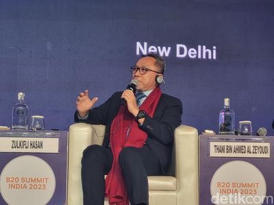 Potret Zulhas Duduk Bareng Menteri G20 di B20 Summit India 2023