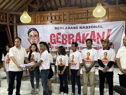 Ratusan Relawan di Surabaya Deklarasikan Gibran Maju Pilpres 2024