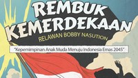 Rembuk Kemerdekaan Relawan Bobby Digelar Besok, Jokowi Bakal Hadir