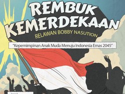 Rembuk Kemerdekaan Relawan Bobby Digelar Besok, Jokowi Bakal Hadir