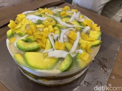 3 Tips Bikin Es Teler Cake yang Manis Cantik Buat Sajian Dessert