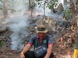 Giliran Gunung Ciremai Kebakaran, 164 Ha Kawasan Hangus