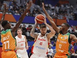 FIBA World Cup 2023: Spanyol Menang Telak atas Pantai Gading