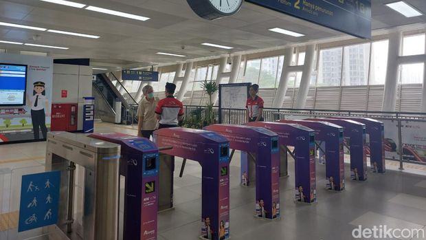 Uji Coba LRT Jabodebek Sabtu (26/8)